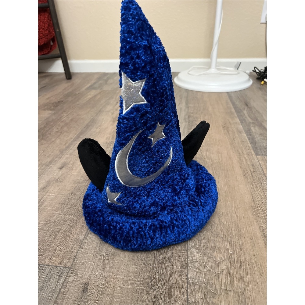 Disney Parks Mickey Mouse Sorcerer Hat Ears Wizard Theme Fantastic Used
